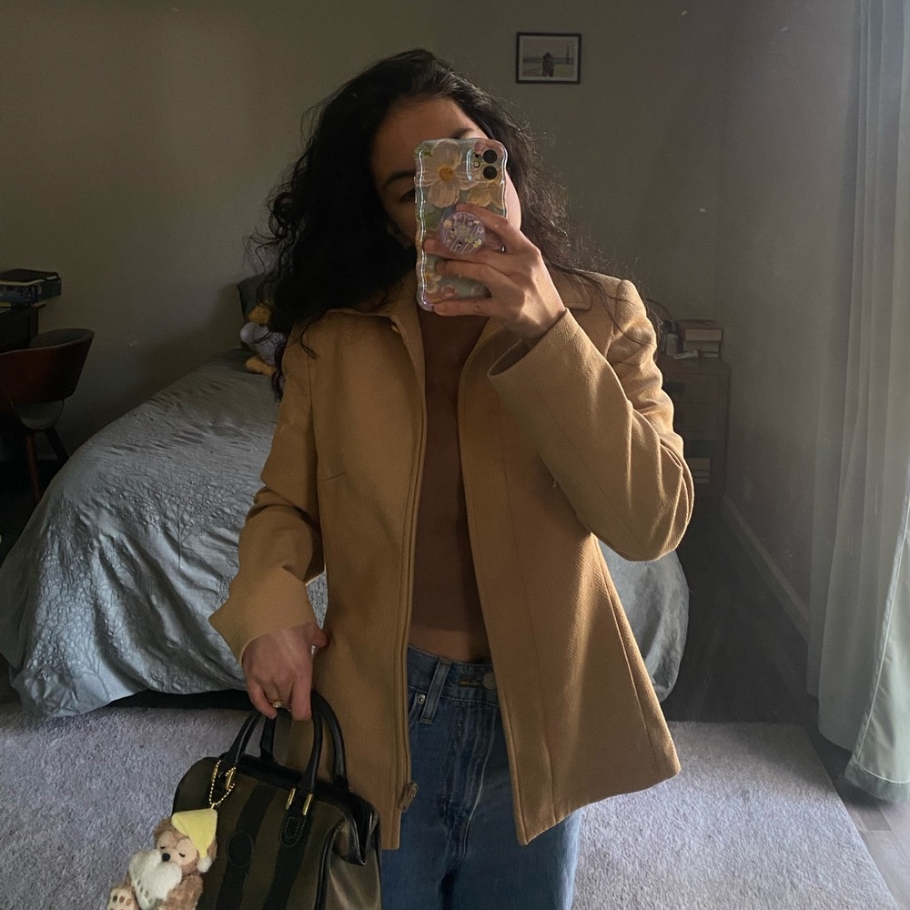 Brown Blazer Jacket